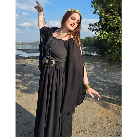 Country Belts For Woman Western Vintage Cowgirl Leather Belt With Buckle Black🐥 - Picture 6 of 8